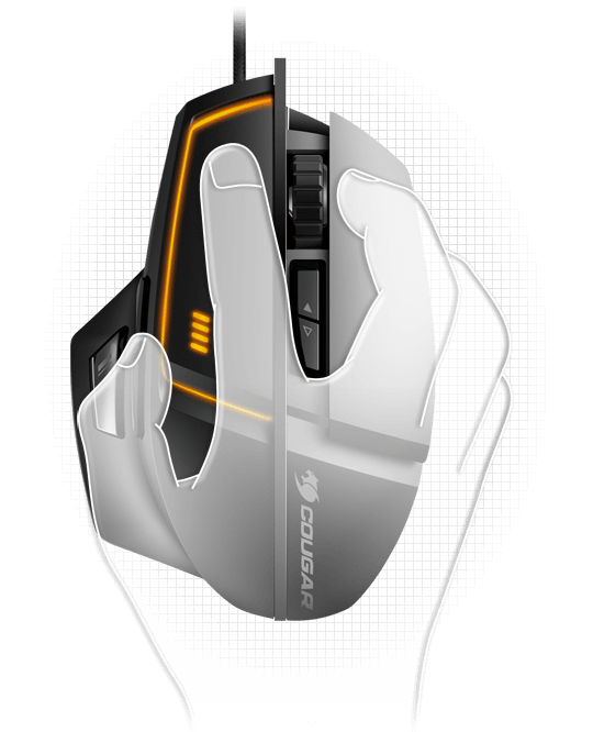 COUGAR 600M - Ergonomic and Durable Design